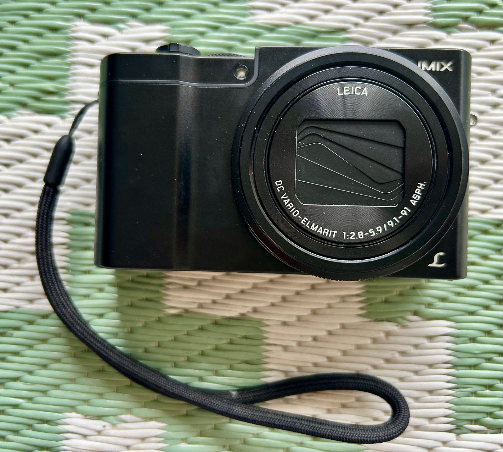 Panasonic lumix DMC-TZ100 Zwart, Panasonic, Ophalen of Verzenden, Zo goed als nieuw, Cameratas