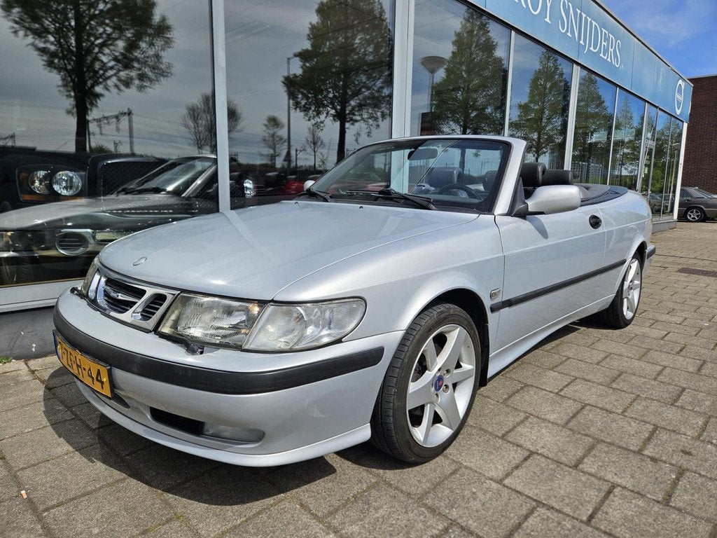 Saab 9-3 Cabrio 2.0t Anniversary, Auto's, Saab, Voorwielaandrijving, Gebruikt, 4 stoelen, Leder