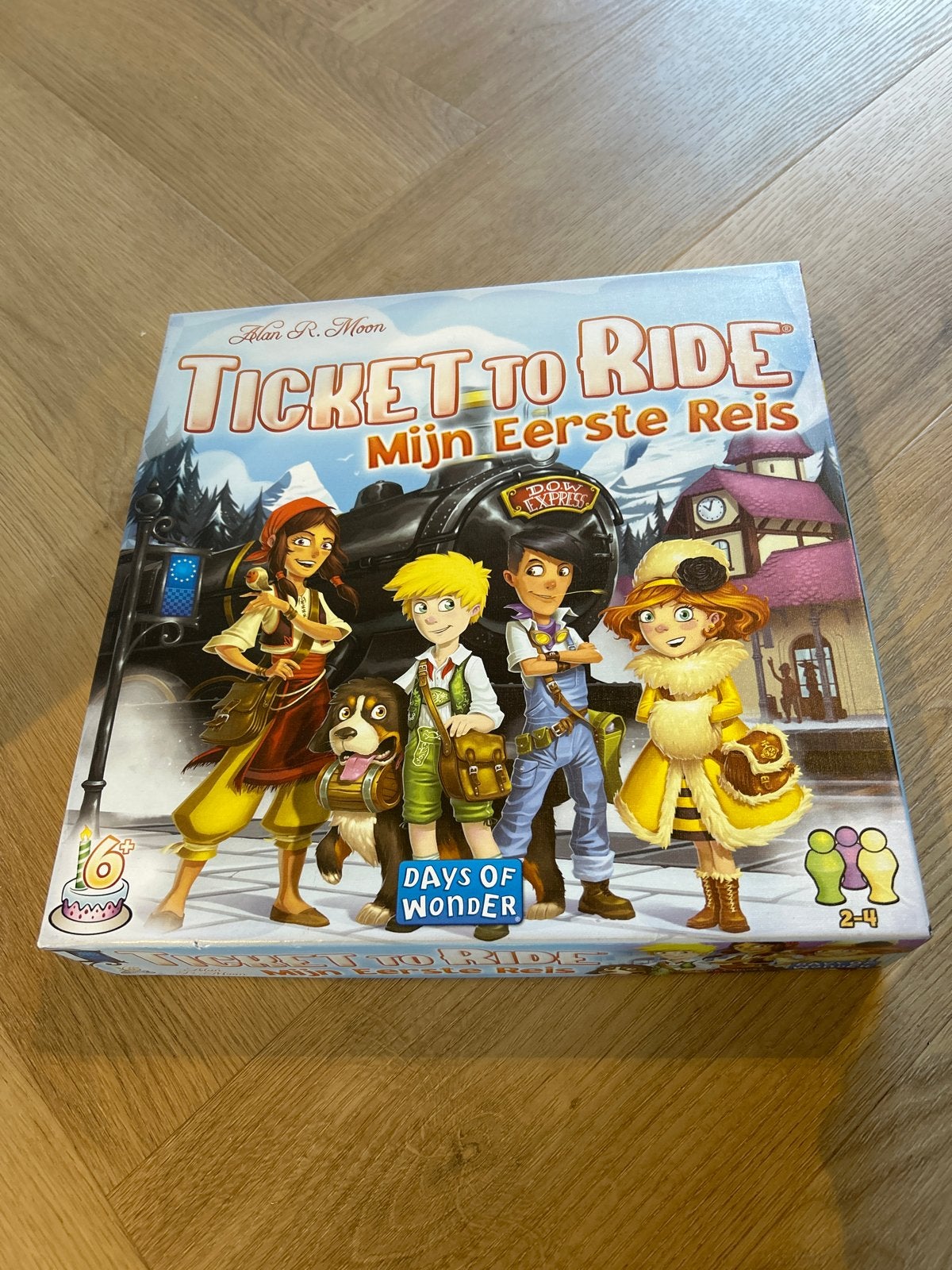Ticket to Ride: Mijn Eerste Reis - Nieuw!, Drie of vier spelers, Ophalen, Nieuw