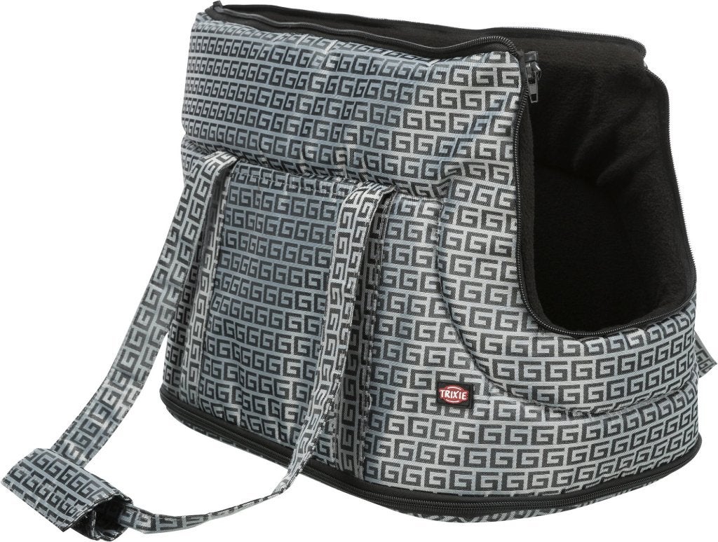 Hondentas Riva zilver grijs - max. 7 kg - nu voor € 24,95, Dieren en Toebehoren, Trixie, Draagtas/-zak, ., Ophalen of Verzenden