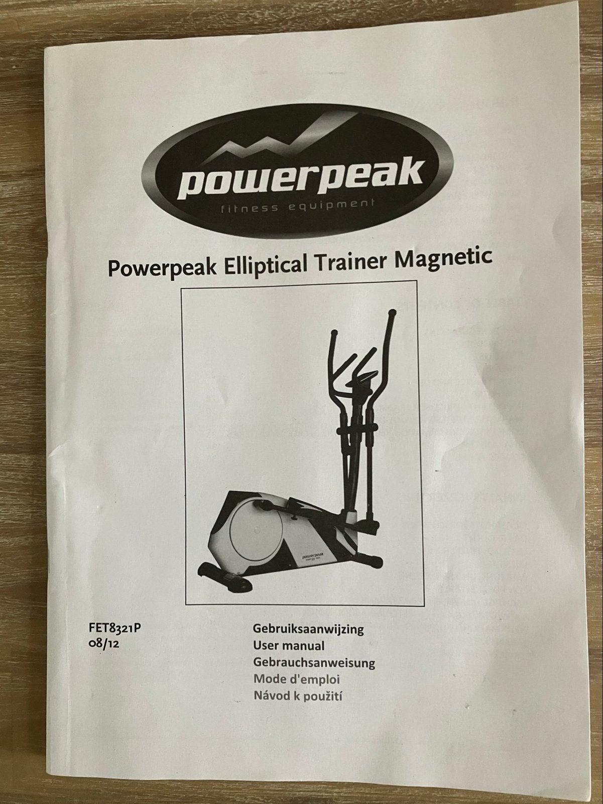 Powerpeak Elliptical Trainer Magnetic - Crosstrainer, Sport en Fitness, Fitnessapparatuur, Ophalen, Gebruikt, Armen, Crosstrainer