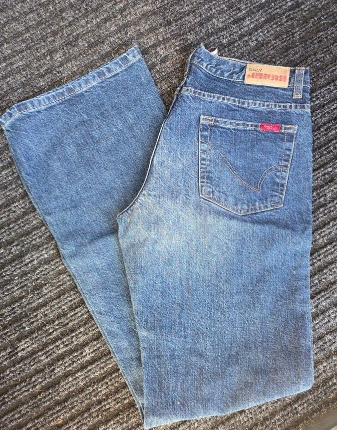 Damesspijkerbroek, Ophalen, Only, Blauw, Zo goed als nieuw