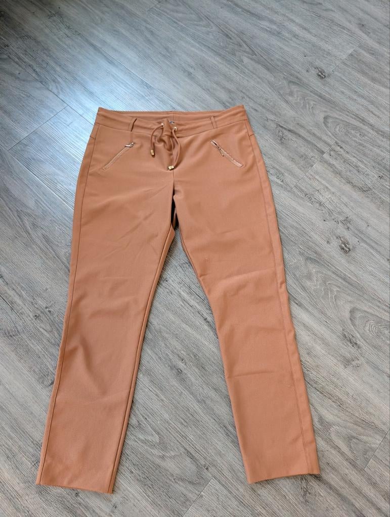 Zizo Broek Maat 46, Kleding | Dames, Broeken en Pantalons, Zizo, Bruin, Maat 46/48 (XL) of groter, Ophalen of Verzenden