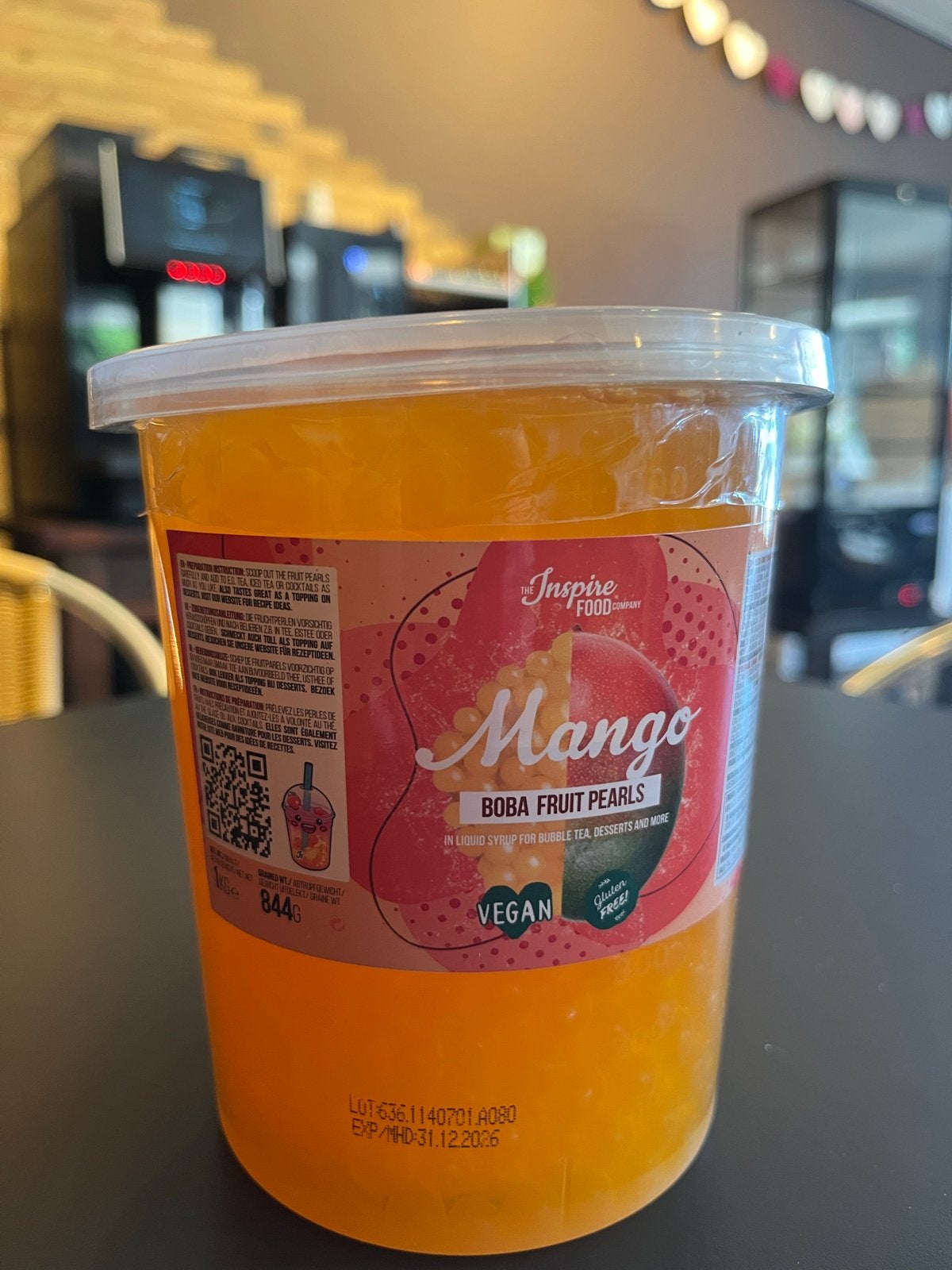 Bubble Tea bubbels, Ophalen