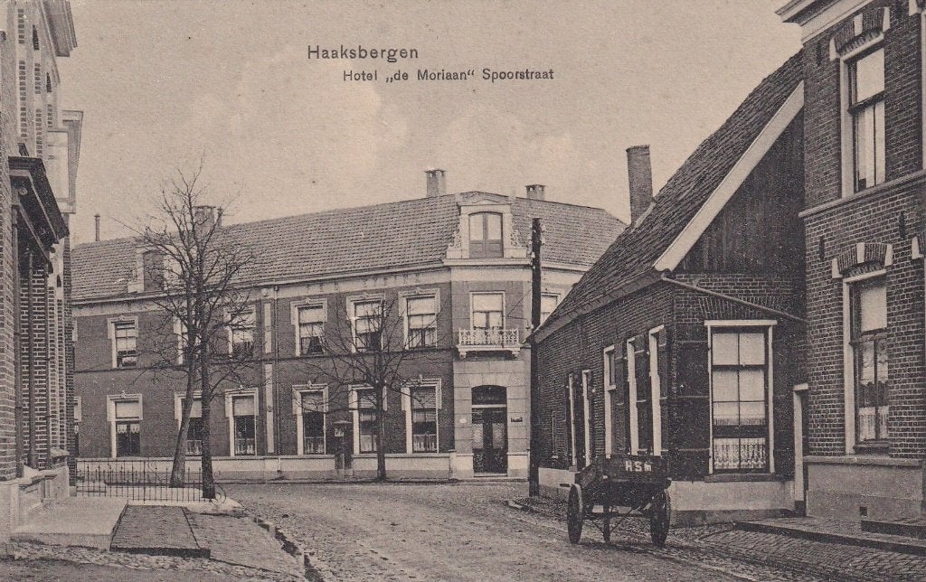 Haaksbergen, Hotel, 1913., Verzenden, Voor 1920, Gelopen, Overijssel