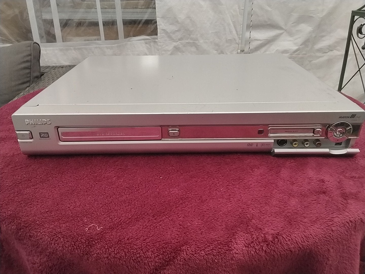 Philips Dvd-speler/recorder met harddisk, Philips, Gebruikt, Met harddisk, Dvd-recorder