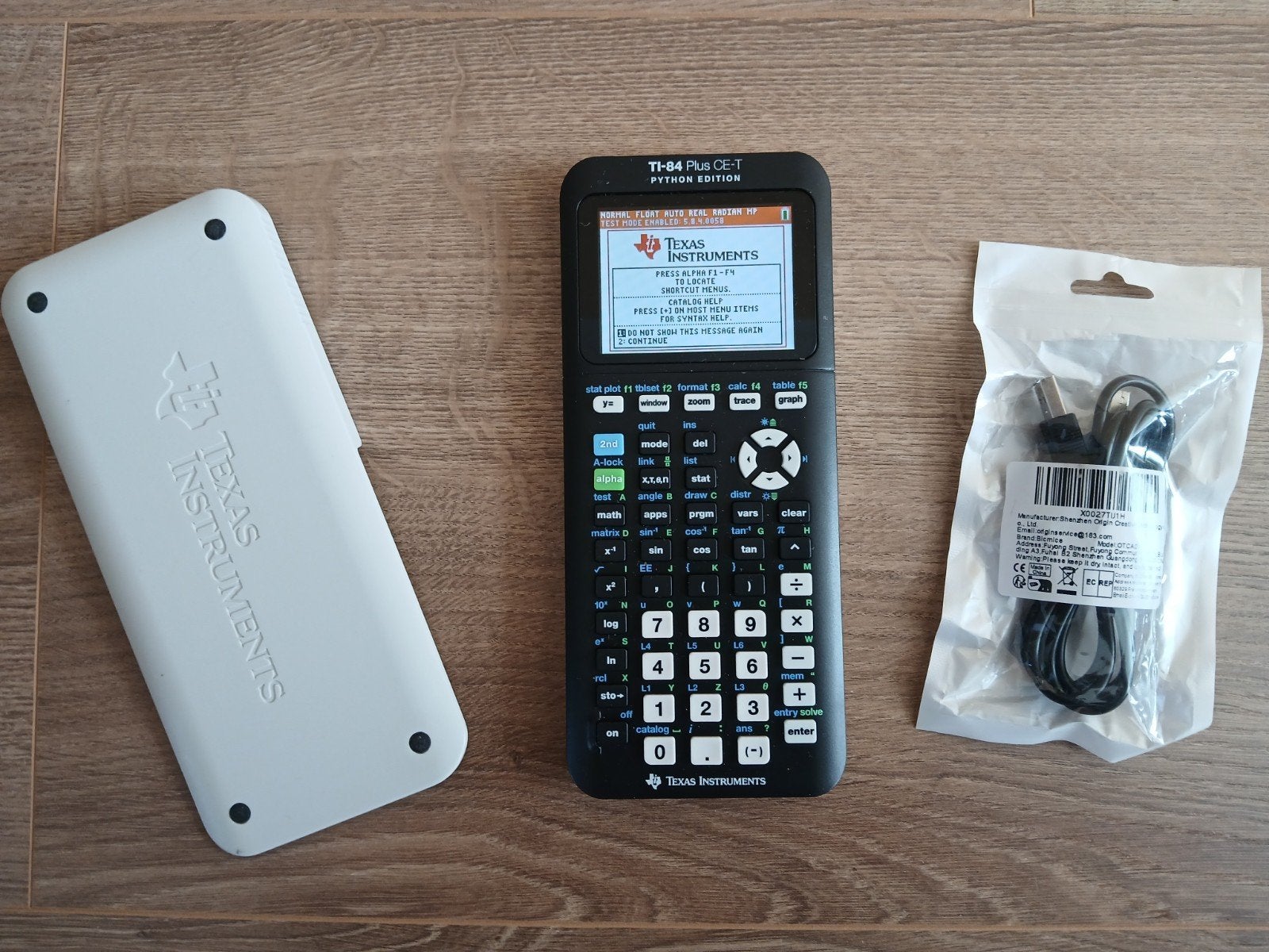 Texas Instruments grafische rekenmachine TI 84 plus CE - T, Diversen, Ophalen, Grafische rekenmachine, Zo goed als nieuw