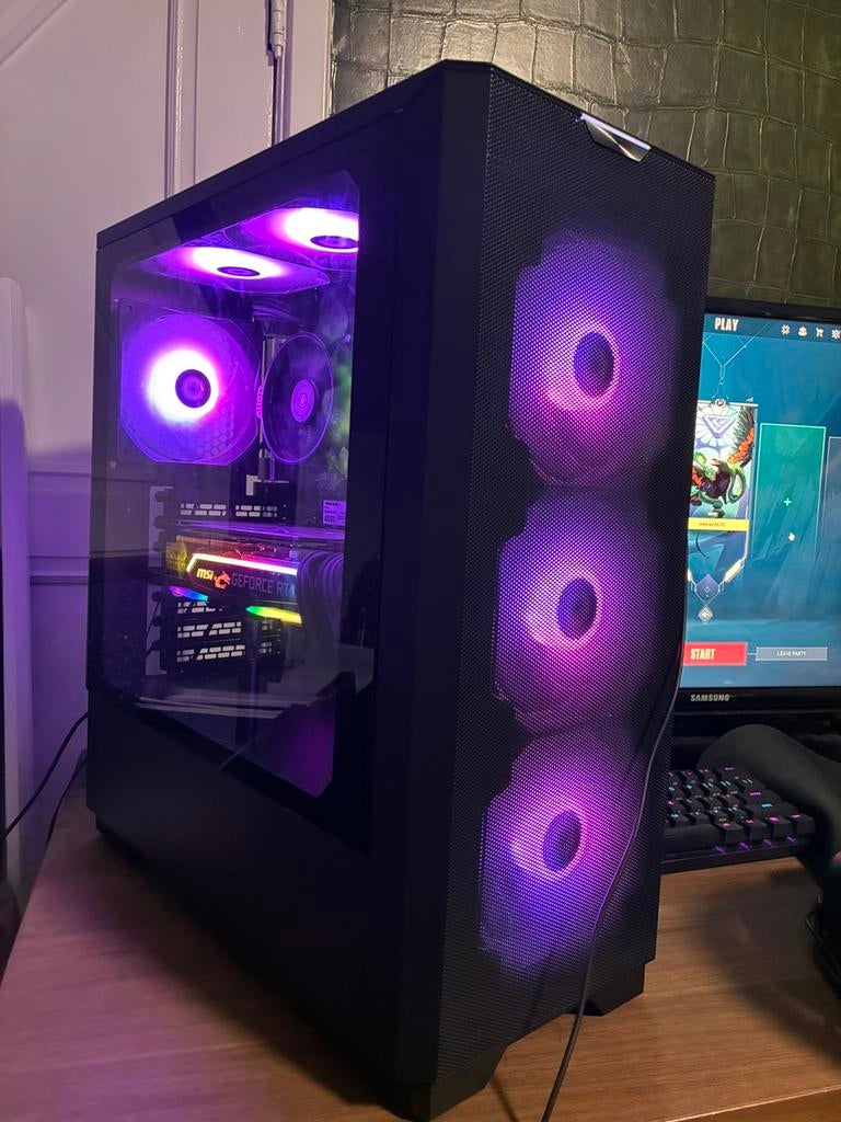 Gaming pc rtx 2070 super ryzen 5, Ophalen, Zo goed als nieuw