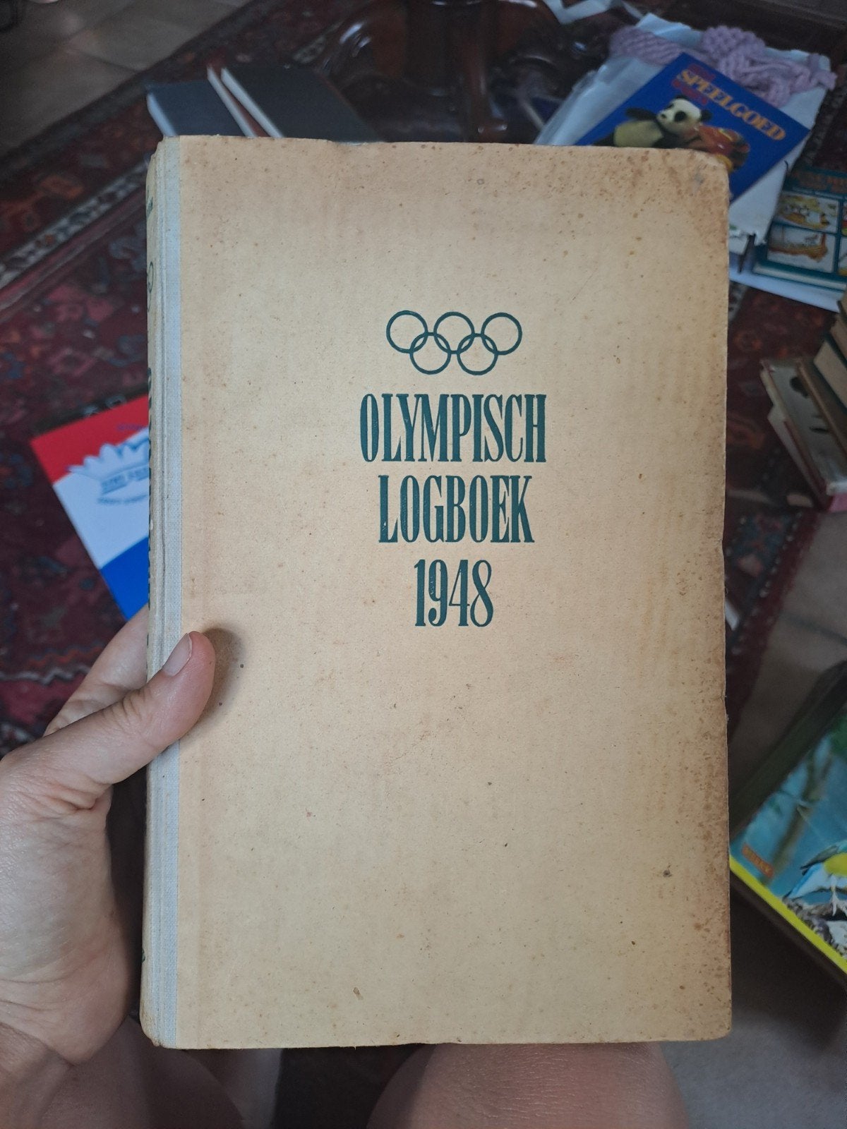 Olympisch Logboek 1948 - Klaas Peereboom, Ophalen of Verzenden, Gelezen, Klaas Peereboom, Overige sporten