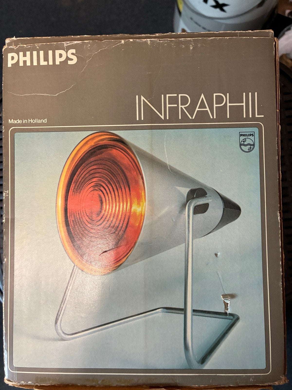 Philips Infraphil Infraroodlamp - Vintage Warmte Therapie, Ophalen, Gebruikt, Overige typen
