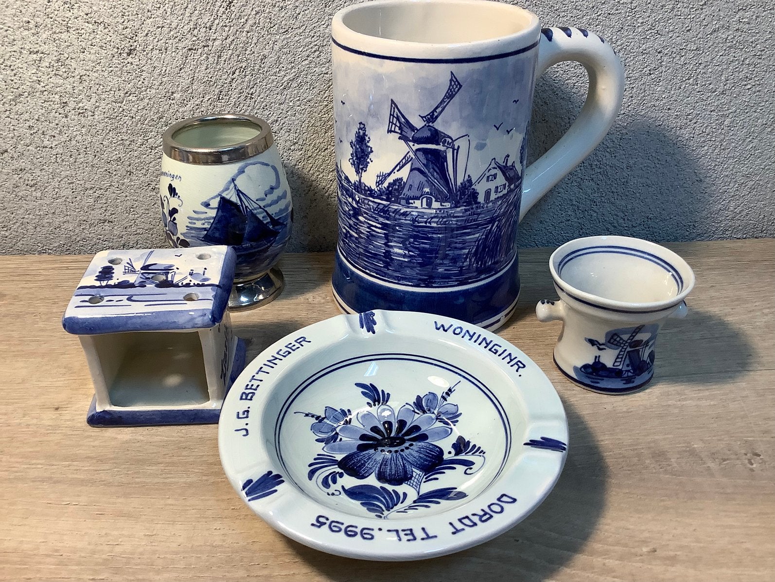 Diverse Delfts Blauw artikelen, Ophalen of Verzenden