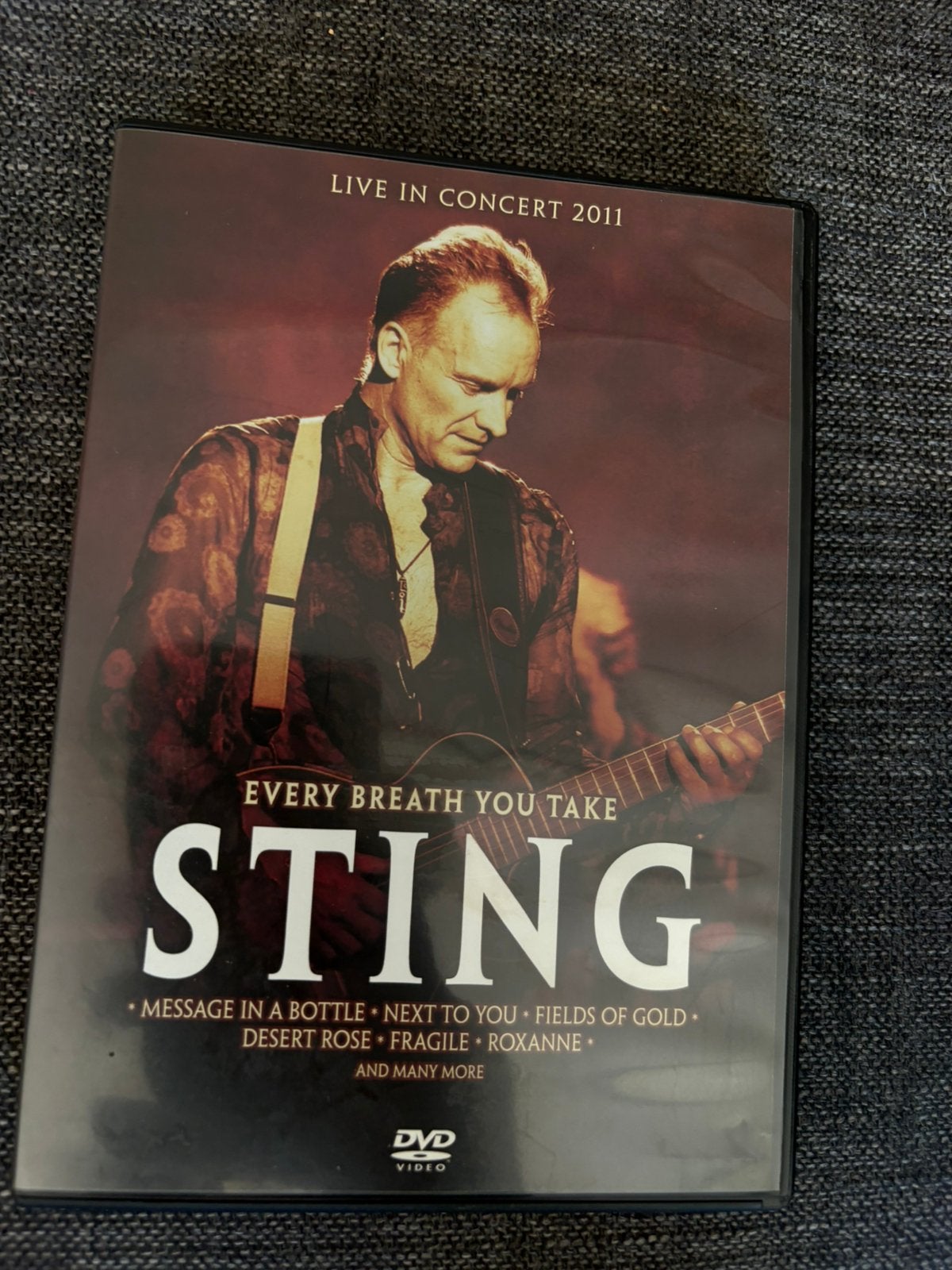 Sting - Live in Concert 2011  !!, Alle leeftijden, Ophalen, Zo goed als nieuw, Concert