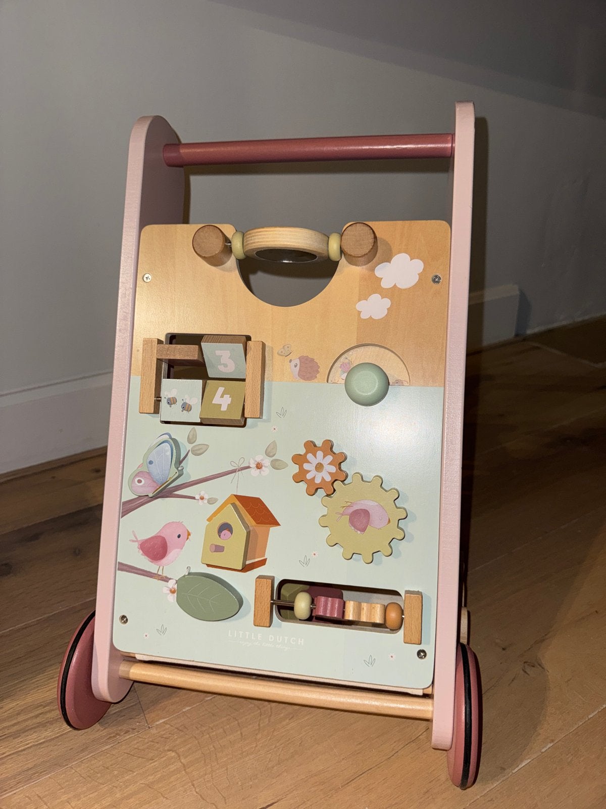 Little Dutch Houten activiteiten babywalker Loopwagen, Kinderen en Baby's, Speelgoed | Babyspeelgoed, Ophalen of Verzenden, Zo goed als nieuw