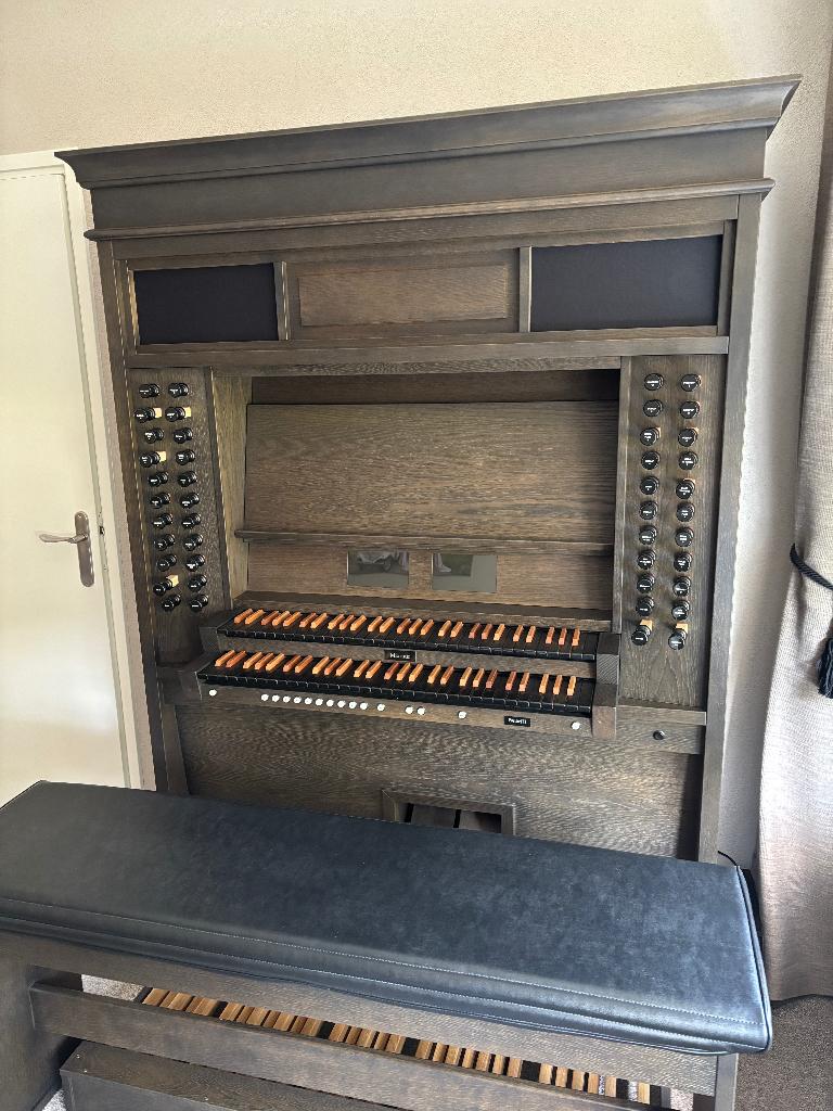 Mixtuur Positief II - Houten klavieren - Hauptwerk, Muziek en Instrumenten, Orgels, Ophalen, Gebruikt, 2 klavieren, Orgel