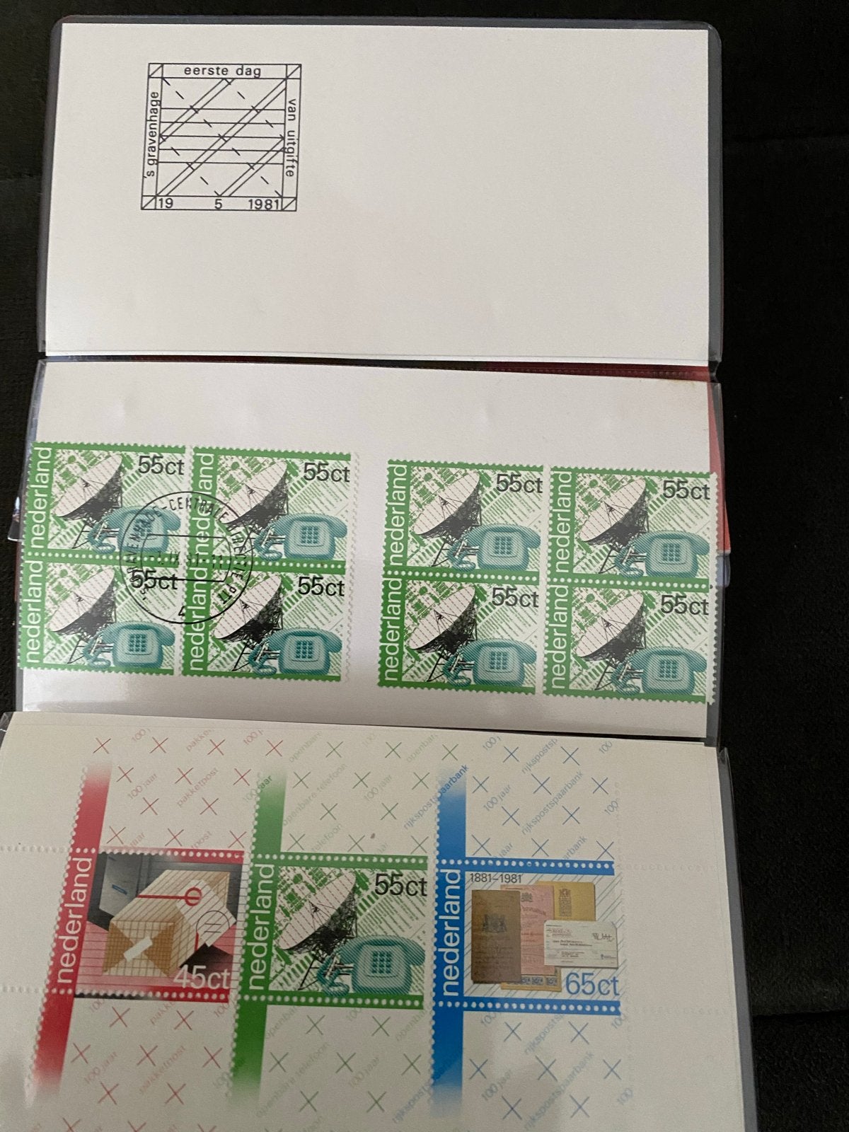 PTT Postzegels 100 jaar Telefonie Nederland 1981, Ophalen of Verzenden, Na 1940, Postfris