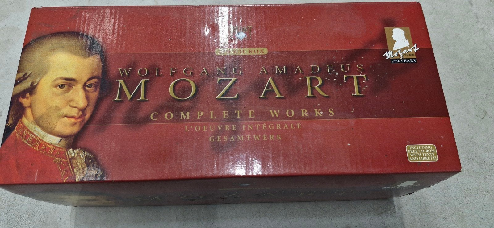 cd box mozart wolfgang amadeus, Cd's en Dvd's, Ophalen of Verzenden, Classicisme, Overige typen