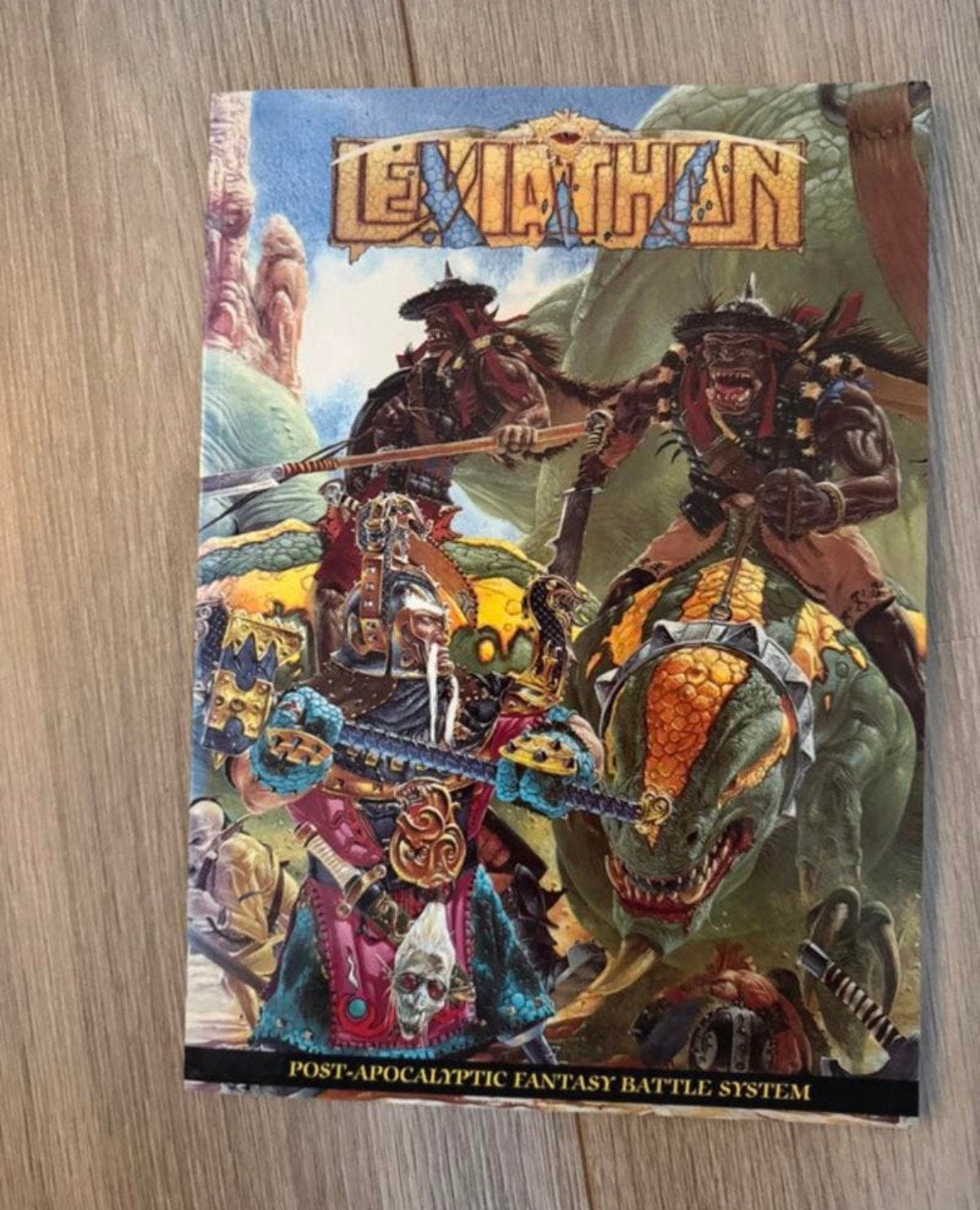 Leviathan Post-Apocalyptic Fantasy Battle System, Ophalen of Verzenden, Zo goed als nieuw, Boek of Catalogus