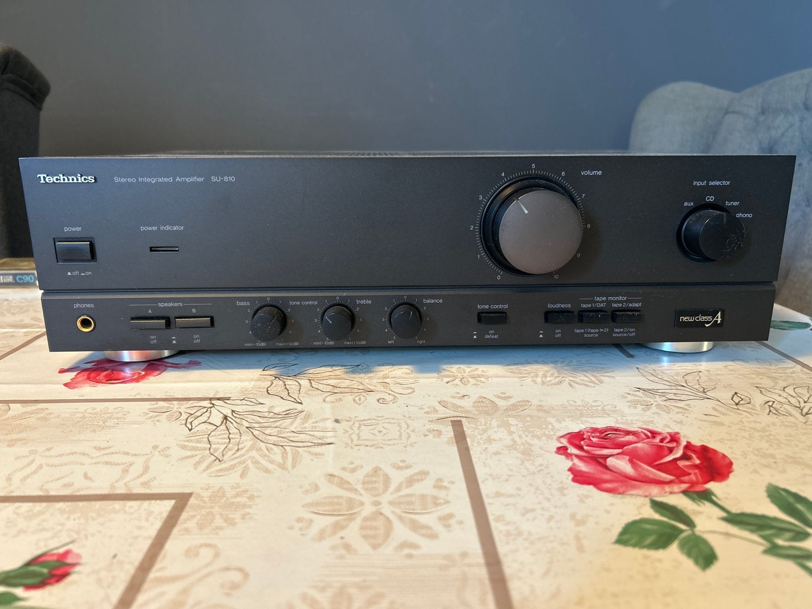 Technics SU-810 Stereo Geïntegreerde Versterker, Overige merken, Gebruikt, Ophalen of Verzenden, 60 tot 120 watt