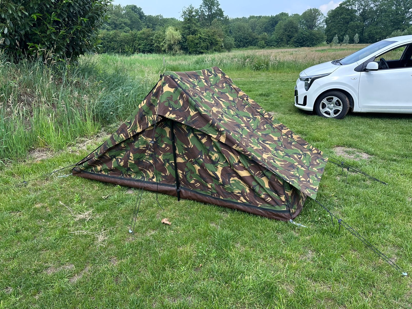 KL Pup leger tent 1 persoon, Ophalen, Gebruikt