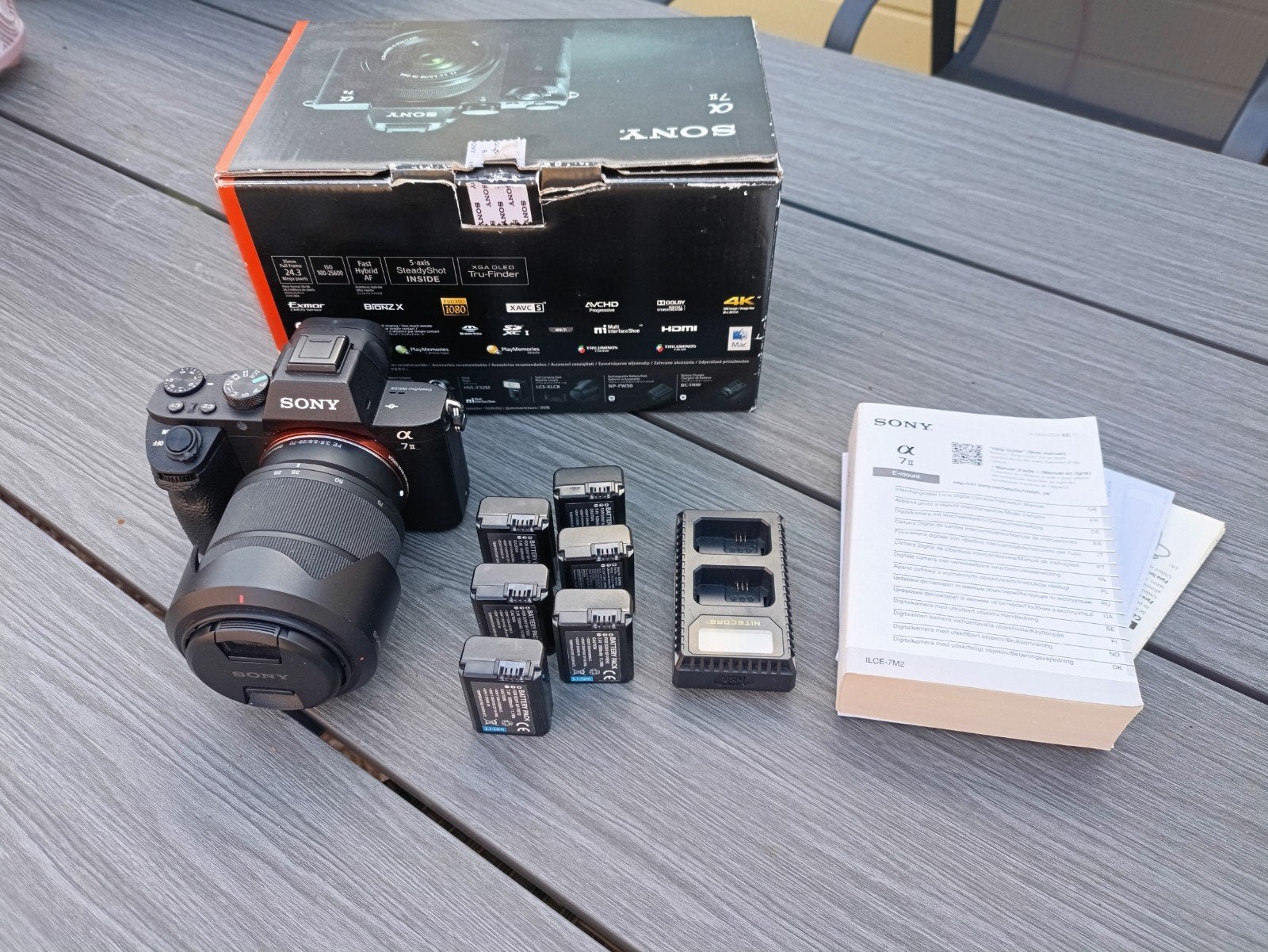 SONY ALPHA A7II 35MM FULLFRAME FOTO TOESTEL, Ophalen of Verzenden, Zo goed als nieuw