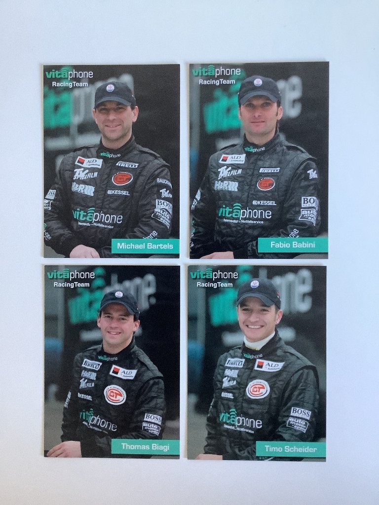 Autokaarten Vitaphone Racing Team, Ophalen of Verzenden, Zo goed als nieuw, Overige merken