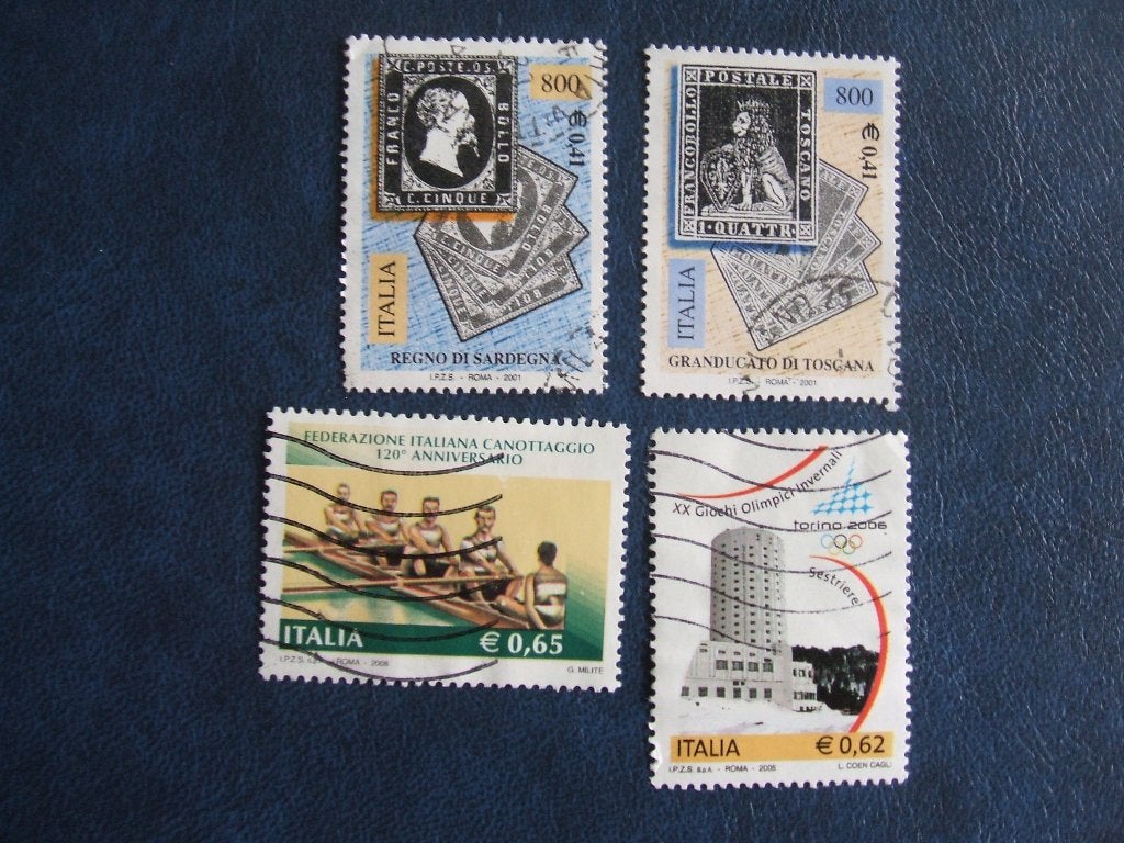 Italie diverse zegels 1, Ophalen of Verzenden