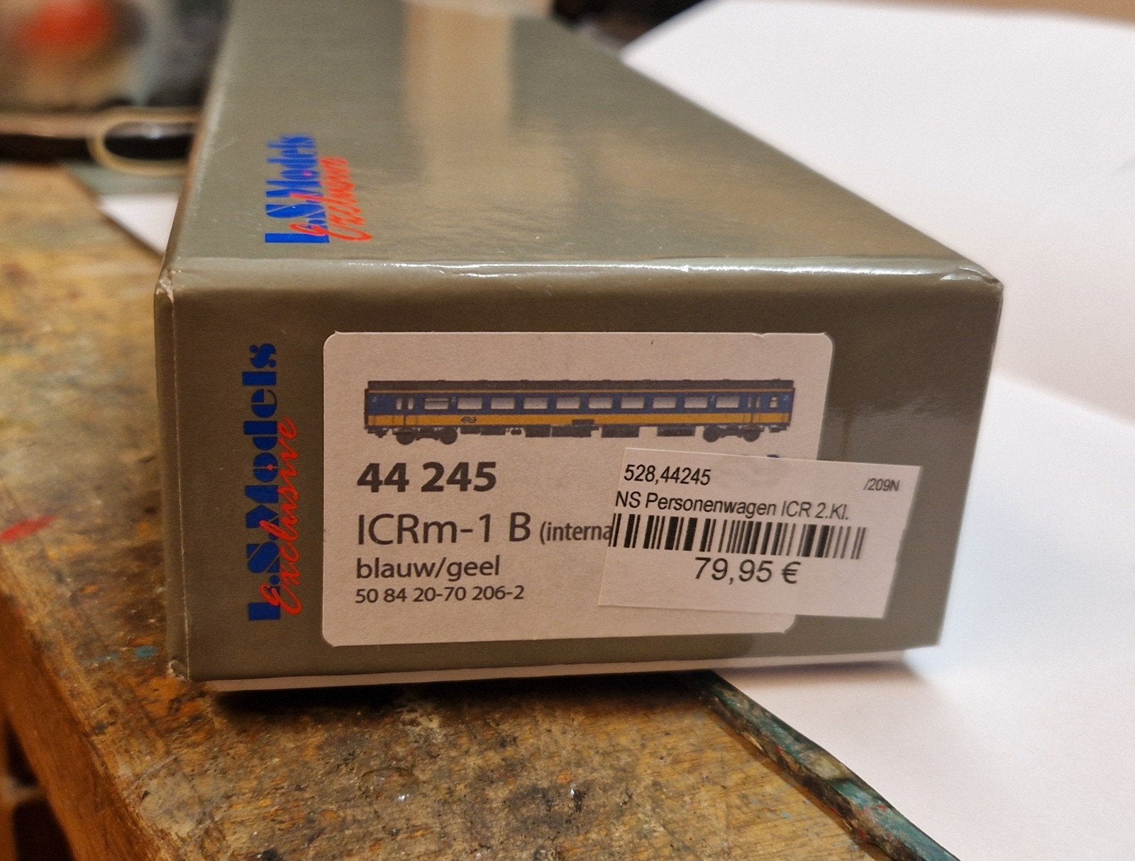 Ls-models 44 245 icrm rijtuig in absolute nieuwstaat., Hobby en Vrije tijd, Overige merken, Gelijkstroom, Ophalen of Verzenden