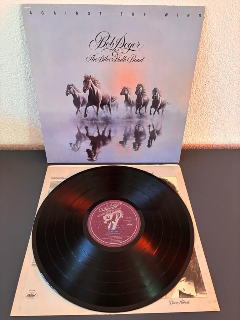 Bob Seger & The Silver Bullet Band - Against The Wind (LP), Cd's en Dvd's, Vinyl | Rock, Gebruikt, Inclusief binnenhoes, Ophalen of Verzenden