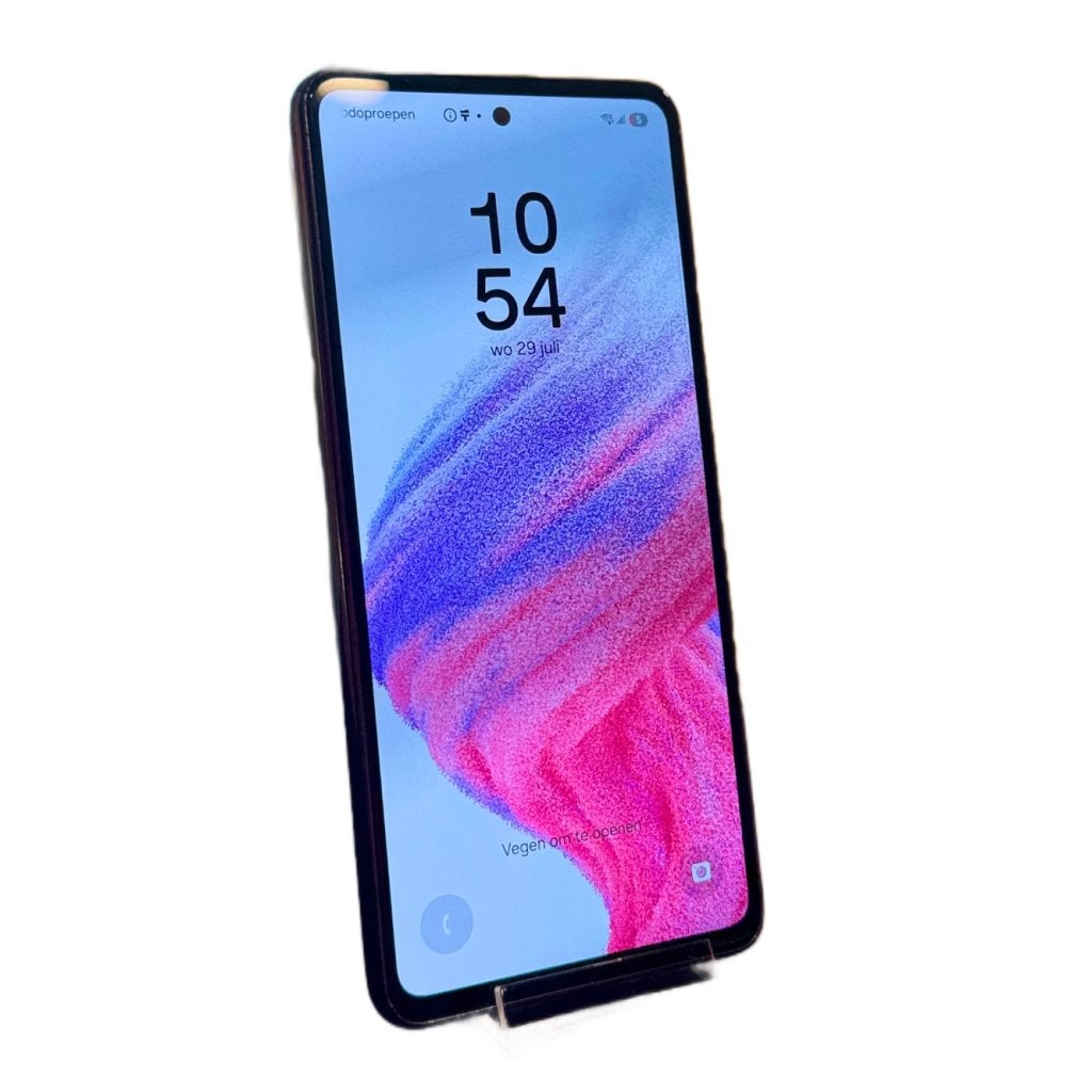 samsung galaxy a53 Black 128GB | Gebruikt met garantie, Samsung, Zo goed als nieuw, Support@Samsung.com, 129, Samsung-ro, Yeongtong-gu
Suwon-si, Gyeonggi-do 16677
South Korea