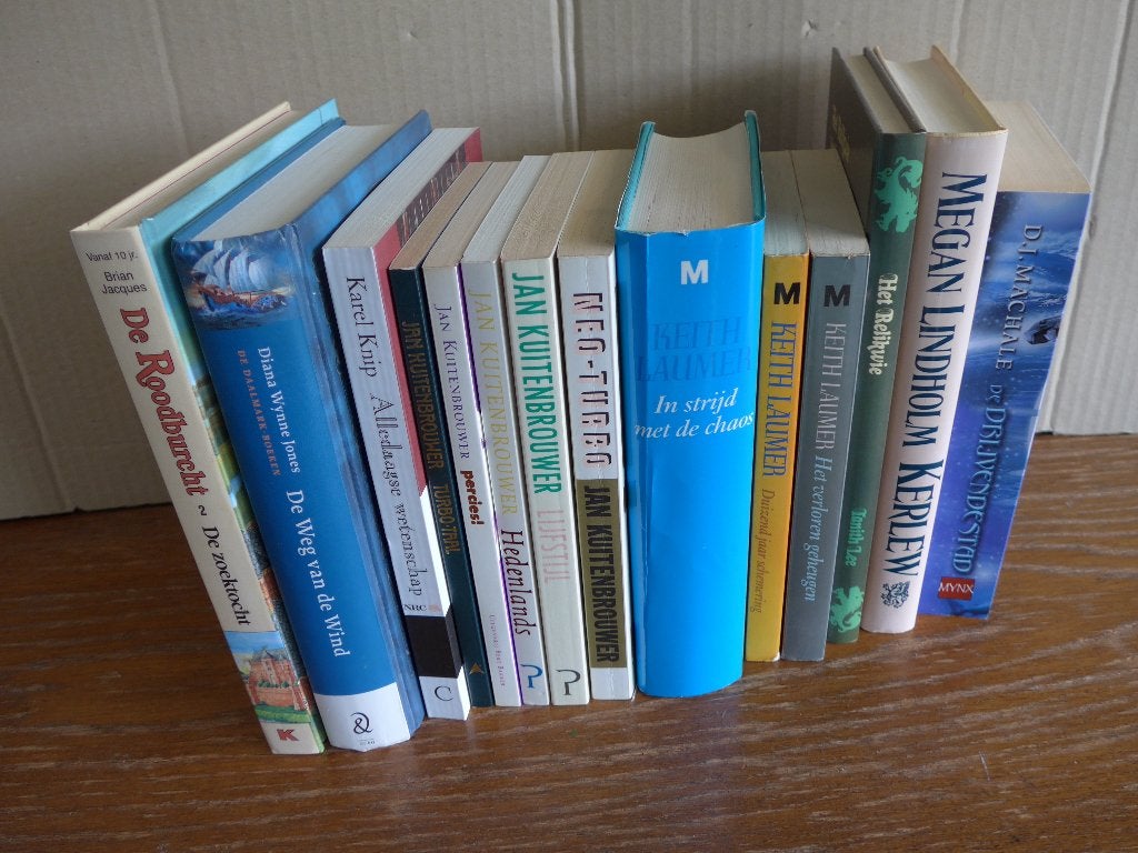 SF & Fantasy Jaques, Jones, Laumer, Martin, Miller (NL), Ophalen, Gelezen, Diverse auteurs