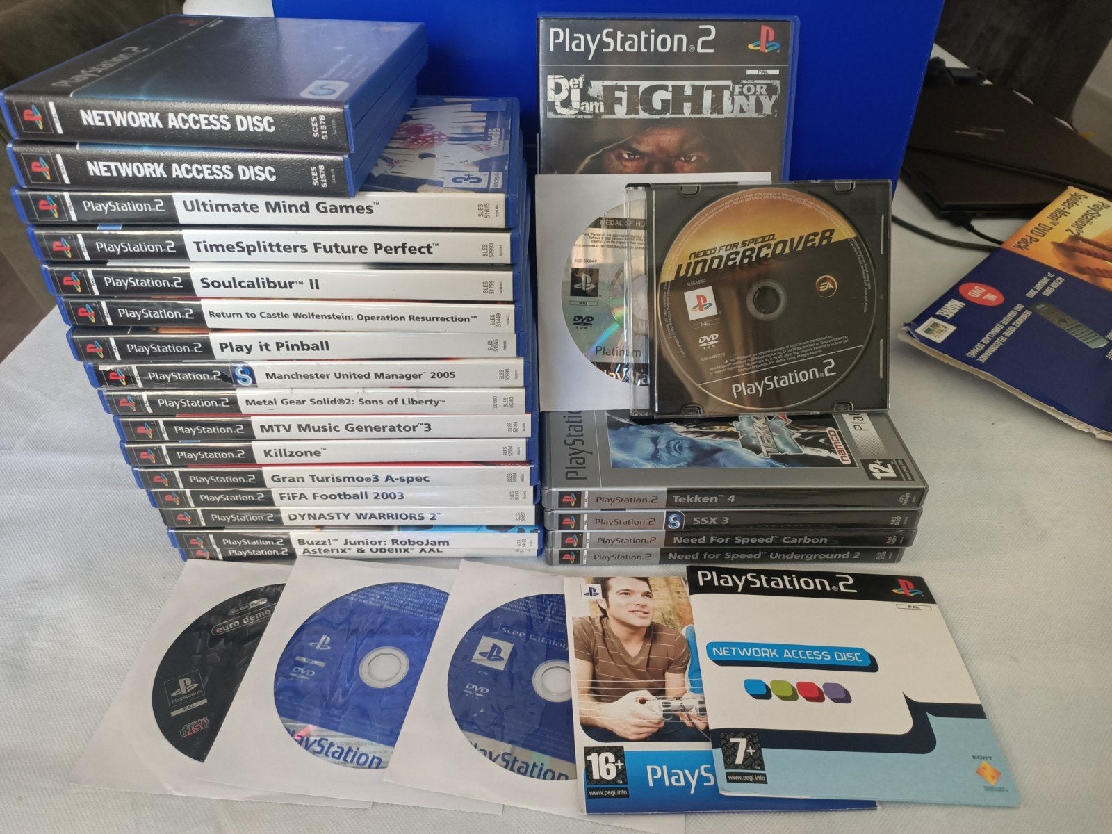 Collectie PlayStation 2 games, Spelcomputers en Games, Games | Sony PlayStation 2, 1 speler, Ophalen of Verzenden, Vanaf 3 jaar