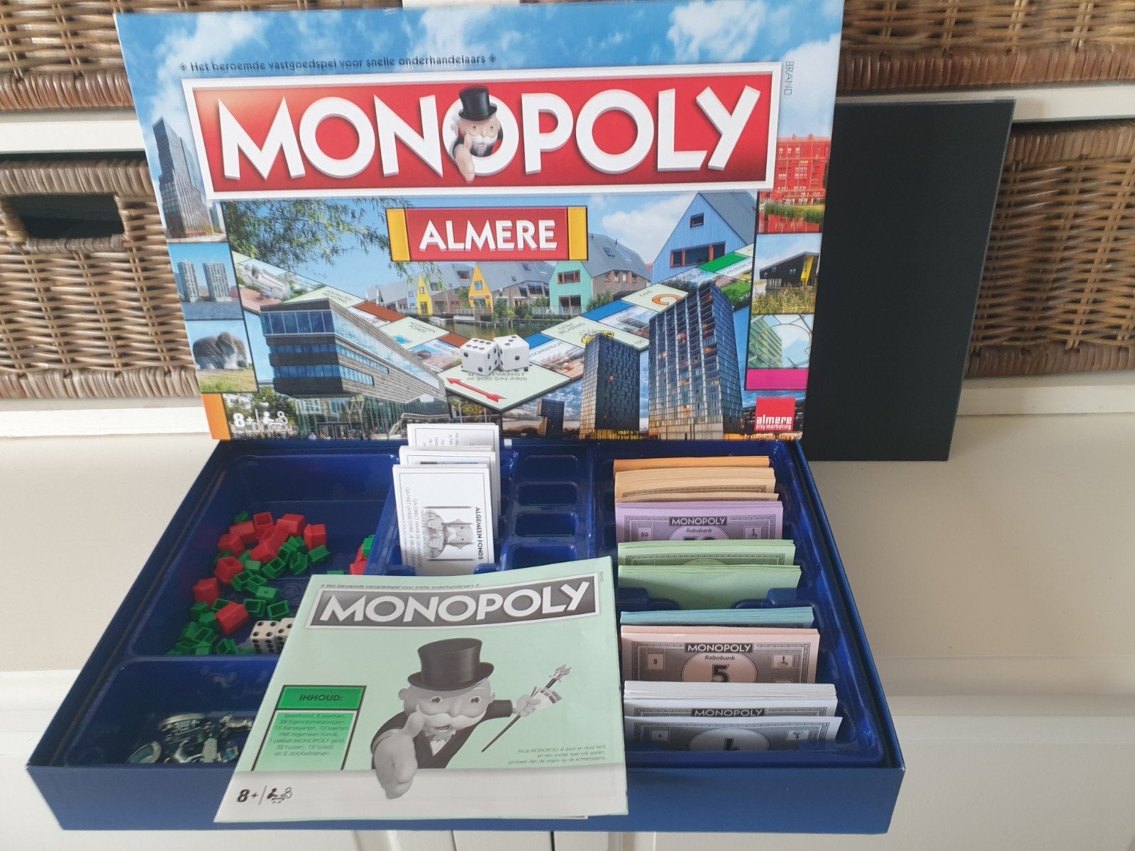 Monopoly Almere, Vijf spelers of meer, Ophalen of Verzenden, Gebruikt