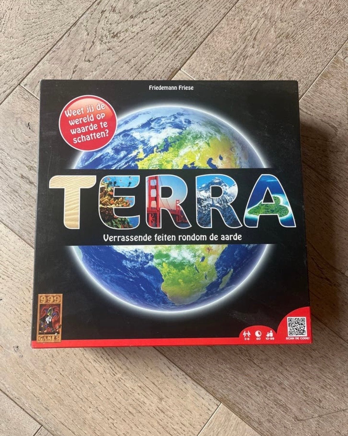 Terra bordspel., Drie of vier spelers, Ophalen of Verzenden, Zo goed als nieuw