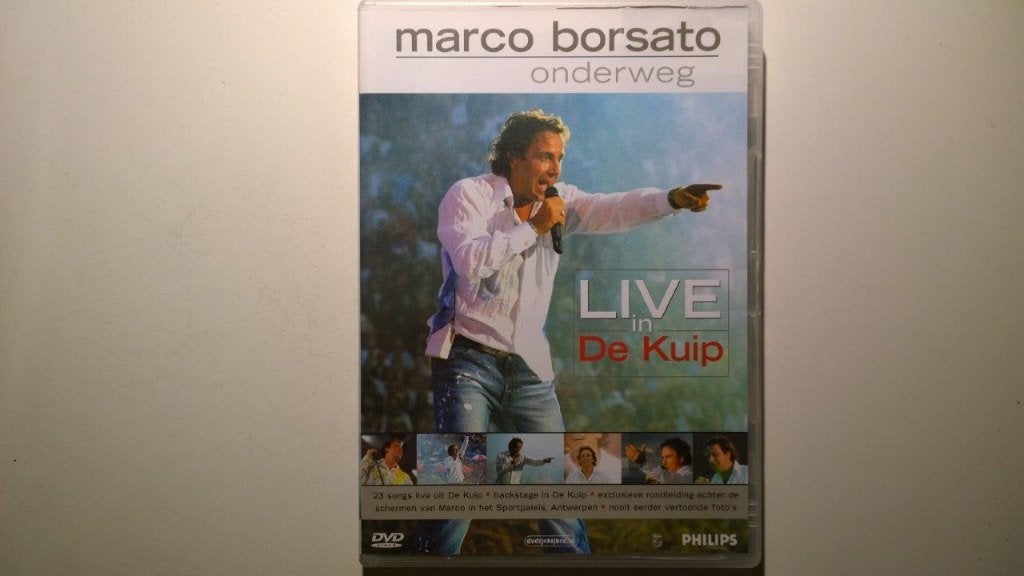 Marco Borsato - Onderweg Live In De Kuip (DVD), Cd's en Dvd's, Alle leeftijden, Ophalen of Verzenden, Zo goed als nieuw