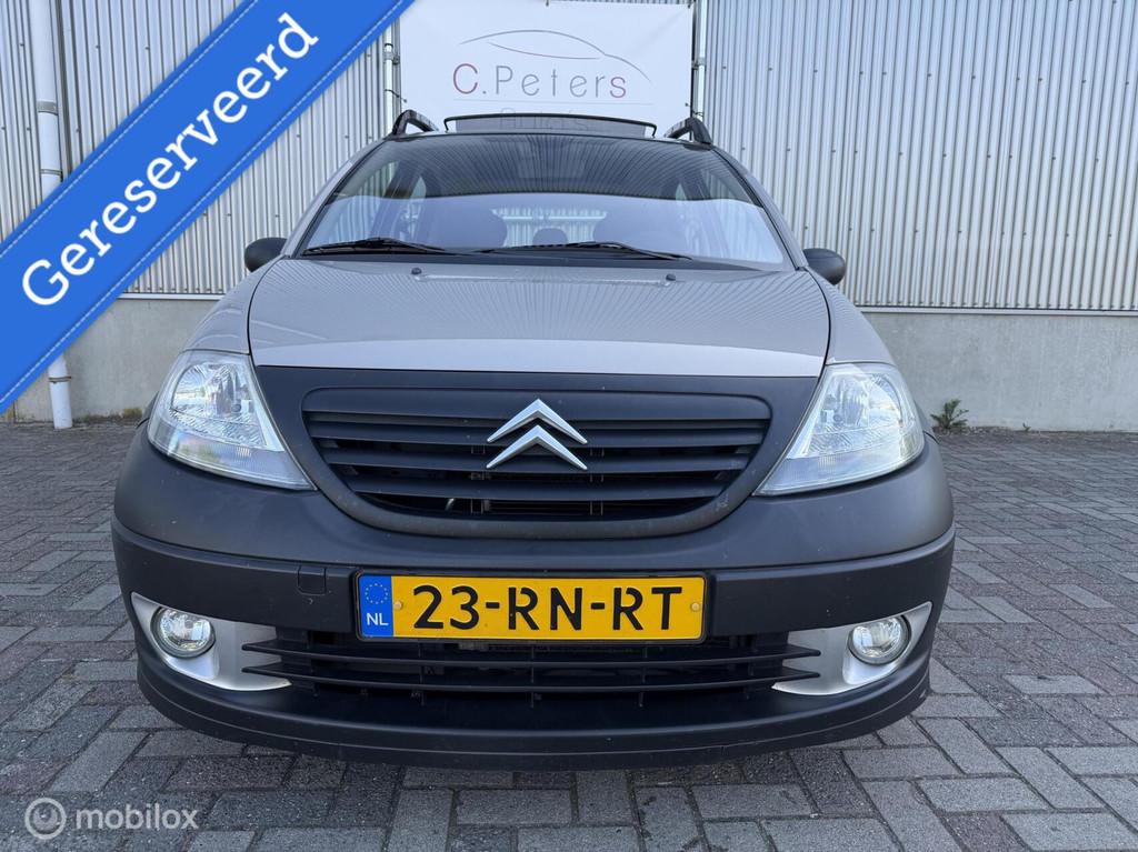 Citroen C3 1.4i-16V Exclusive Automaat 2005 / Panoramadak /, Stof, 4 cilinders, Parkeersensor, Beige