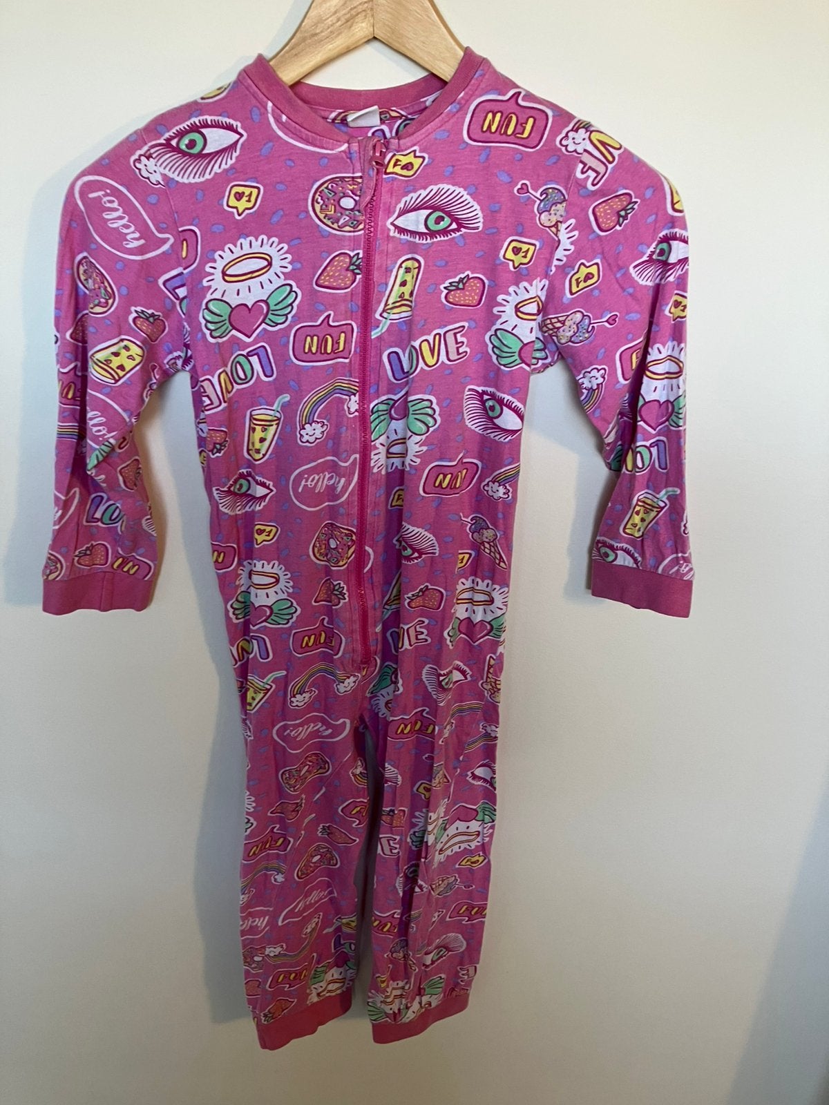 Roze jump suit maat 122/128, Kinderen en Baby's, Kinderkleding | Maat 122, Ophalen of Verzenden, Gebruikt, Meisje, Jurk of Rok
