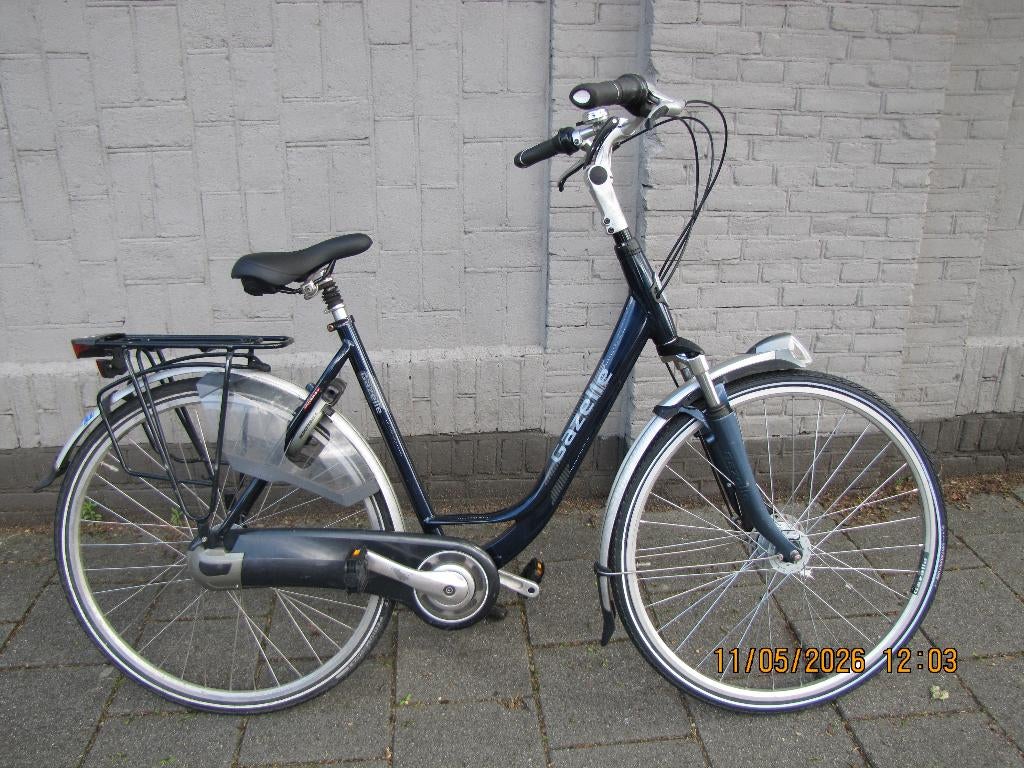 dames fiets, Fietsen en Brommers, Fietsen | Dames | Damesfietsen, Ophalen, Versnellingen, Gazelle, 53 tot 56 cm