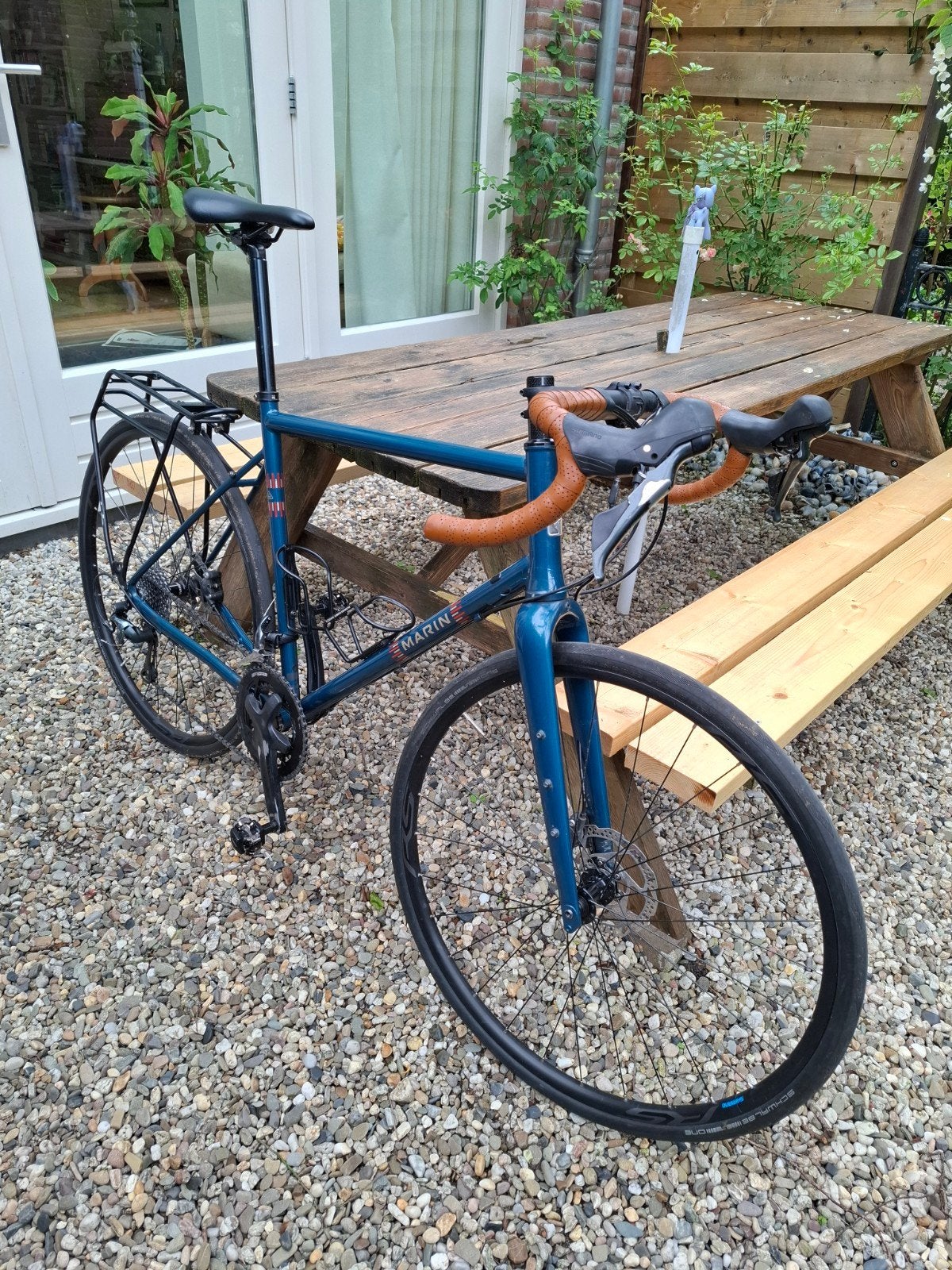 Marin Nicasio II gravelbike maat L, Fietsen en Brommers, Staal, Zo goed als nieuw, Meer dan 20 versnellingen, 53 tot 57 cm