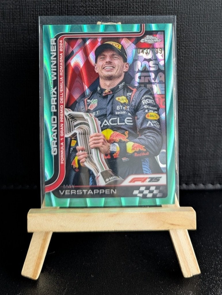 2025 topps Chrome f1 Max verstappen #99 /199, Ophalen of Verzenden, Zo goed als nieuw, Plaatje