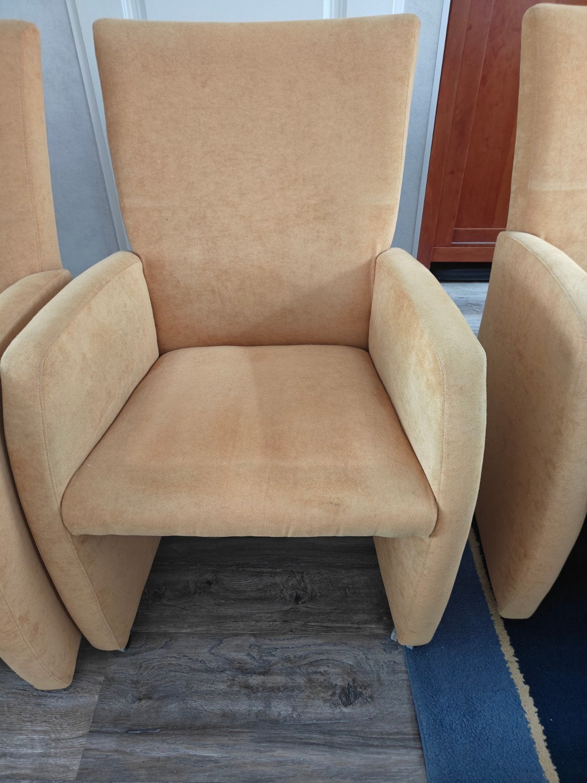 Deze 5 comfortabele eetkamerstoelen mogen weg., Ophalen, Modern, Comfortabel, Gebruikt, Overige kleuren