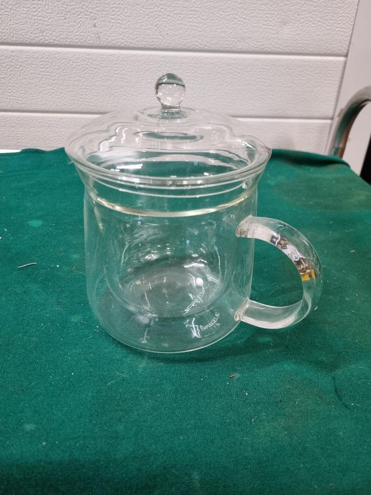theepot dubbelwandig spiegelau, Ophalen of Verzenden, 'T Olde Gre-j, Info@toldegrej.nl, Endepoelstraat 20f Didam