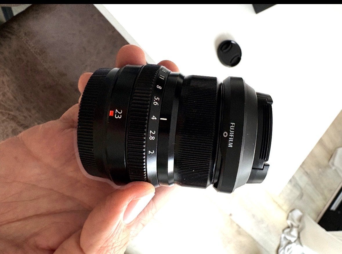 Fujinon XF23mmF2 R WR lens - Zo goed als nieuw, Fujifilm, Autofocus, Ophalen of Verzenden, Zo goed als nieuw