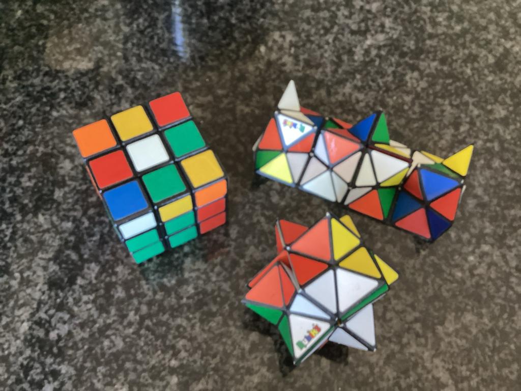 Rubik's Kubussen Set: Klassiek, Slang & Ster, Ophalen of Verzenden, Zo goed als nieuw