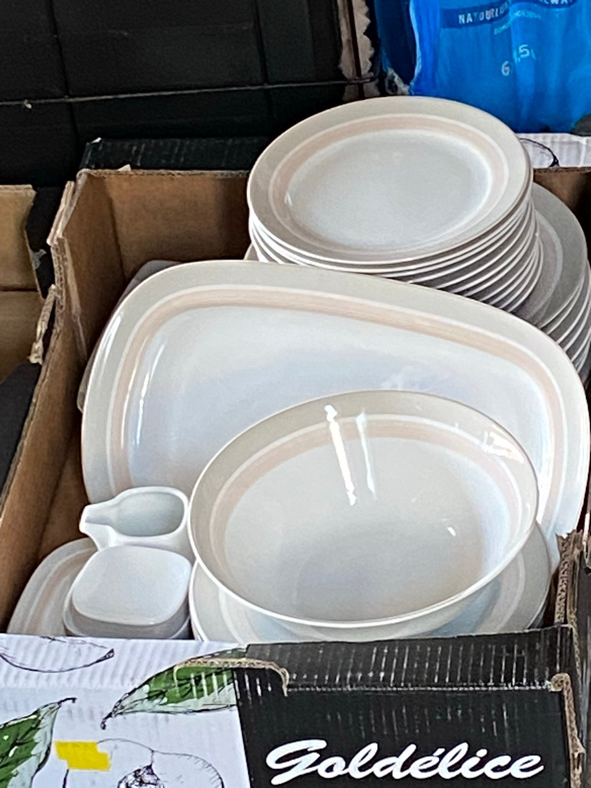 12 persons Schirnding Bavaria servies - Made in W. Germany, Ophalen, Gebruikt, Overige merken, Vintage
