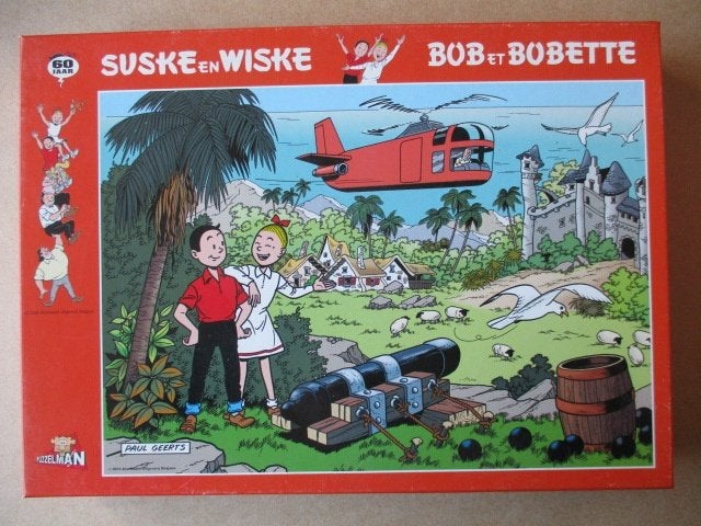 adv10287 suske en wiske puzzel 7, Ophalen, Suske en Wiske, Gebruikt, Boek of Spel