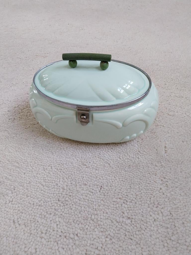 Art Deco koekdoos keramiek, Ophalen of Verzenden