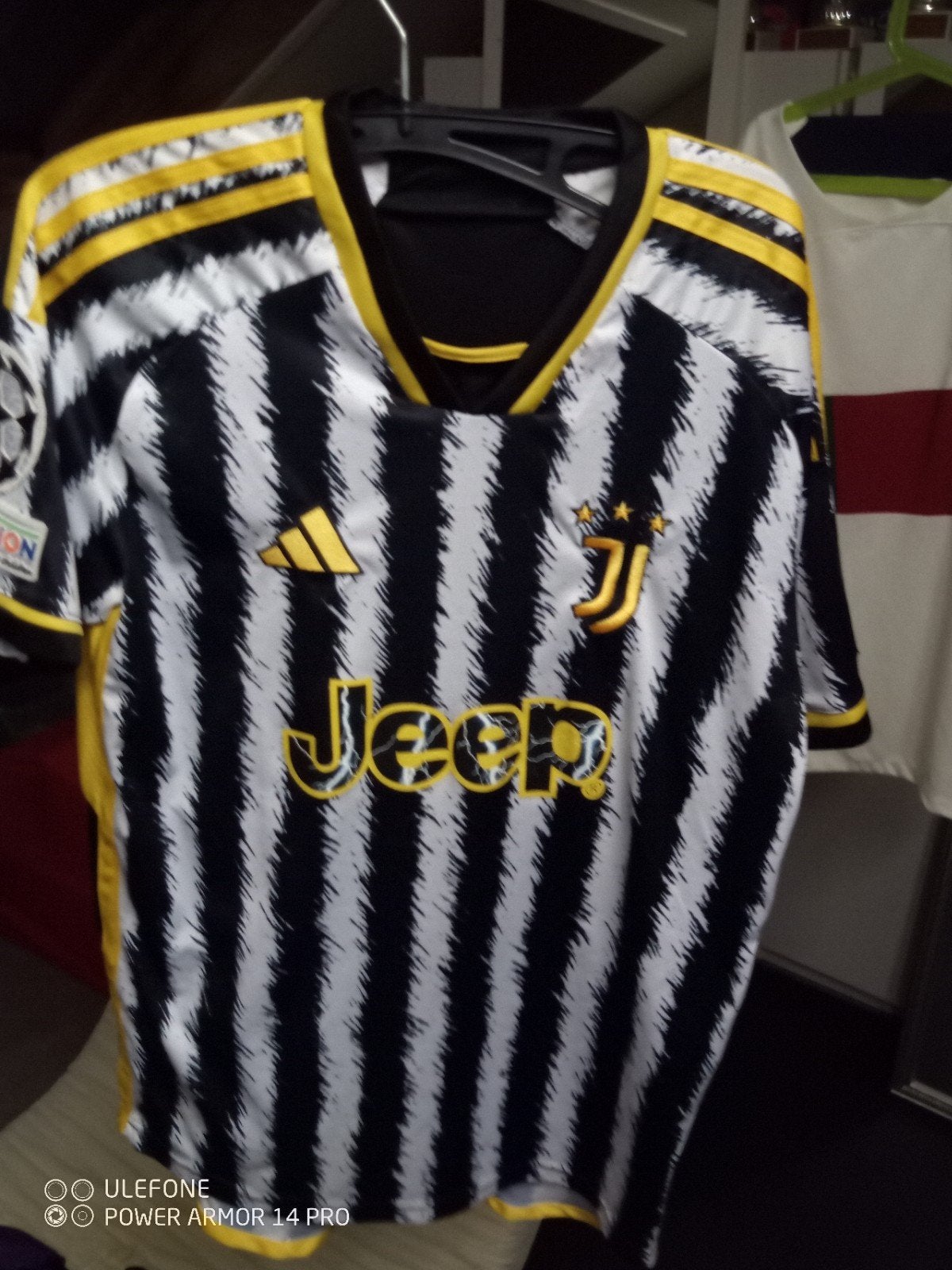 Juventus Thuis Shirt Champions League Seizoen, Zwart, Overige maten, Ophalen of Verzenden, Adidas