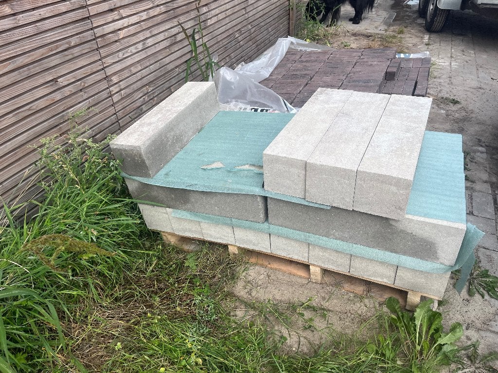 Stapelblokken GeoPlano 20 st. 60x15x15 cm, Tuin en Terras, Bielzen en Borders, Ophalen, Blok, Nieuw, Minder dan 25 cm