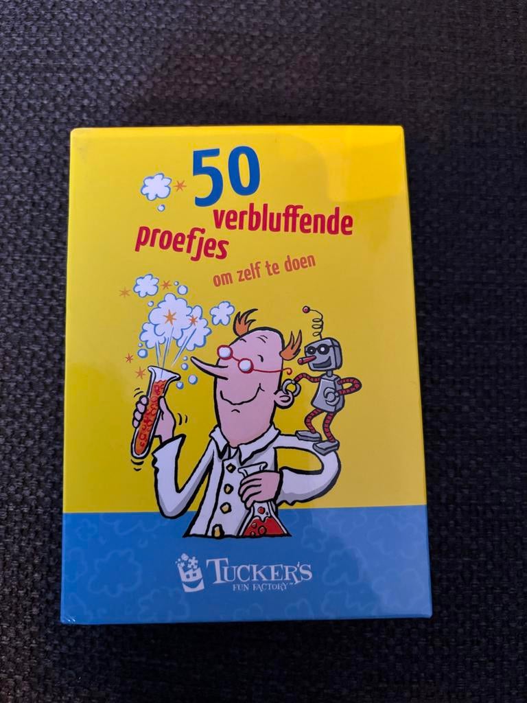 50 verbluffende proefjes om zelf te doen, Ophalen of Verzenden, Zo goed als nieuw
