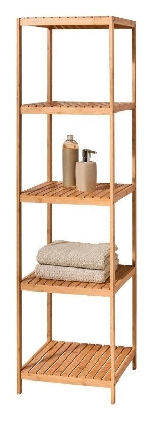 NIEUW Bamboe opbergrek rek badkamer kast badkamer douche, Ophalen, Nieuw
